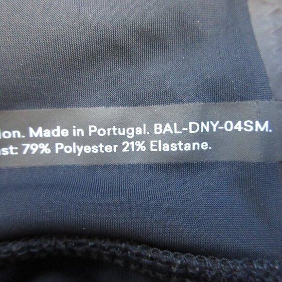 ADAY Throw & Roll Women's Leggings S Blue Zipped Pockets Stretch Running 252 - Picture 5 of 13